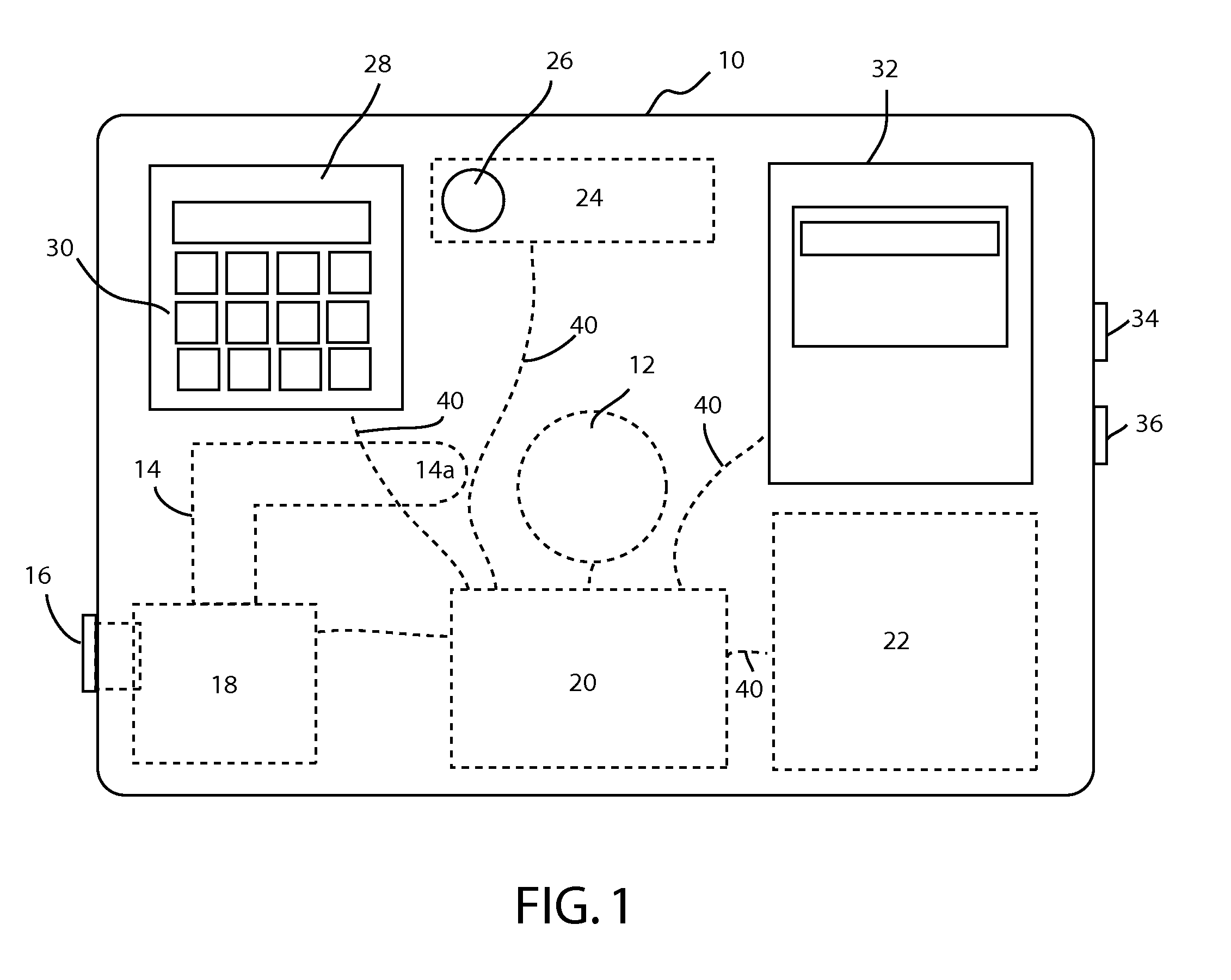 Percolation test apparatus