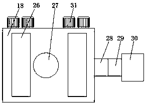 High-efficiency recycled aggregate carbonization device