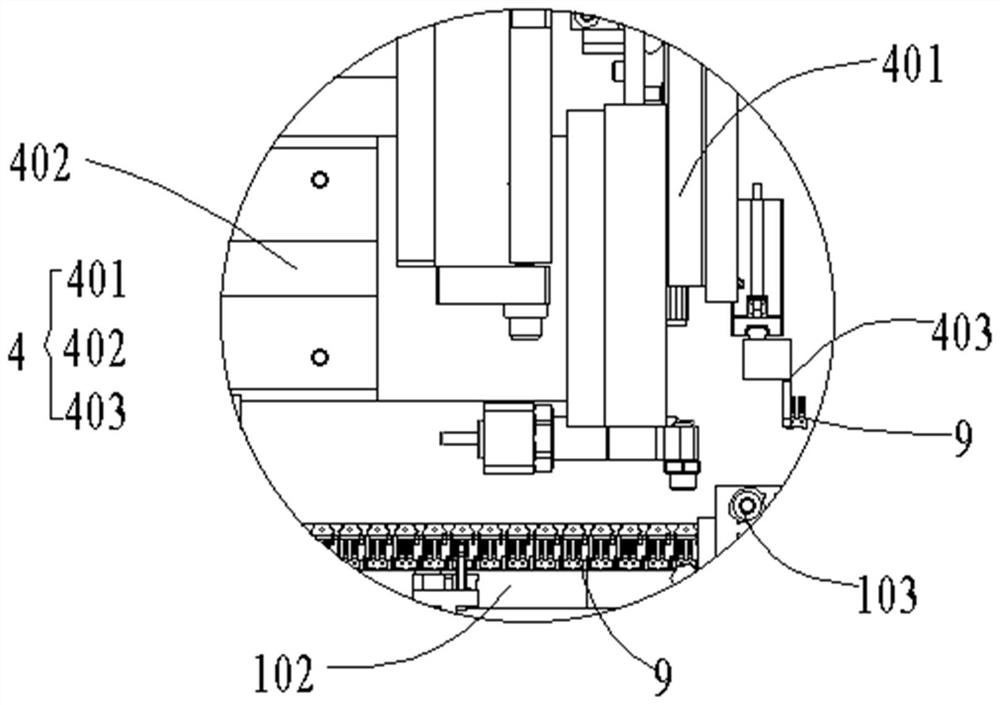 Sliding switch sliding cover assembly equipment and sliding switch assembly system