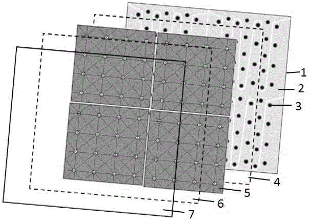 A kind of solar cell assembly based on glass conductive backplane and its manufacturing method