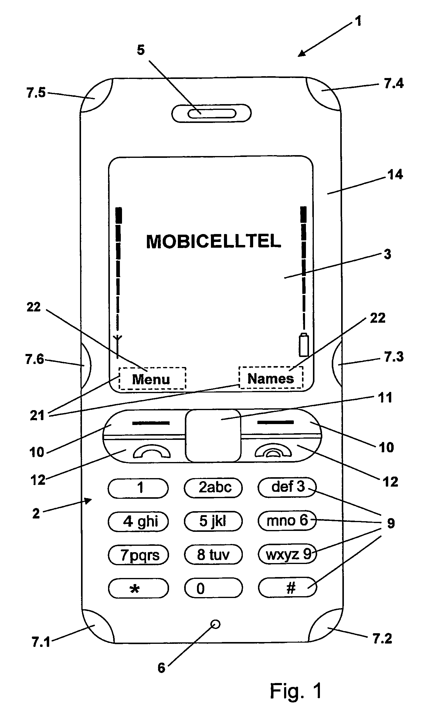 Mobile communication terminal with light effects editor