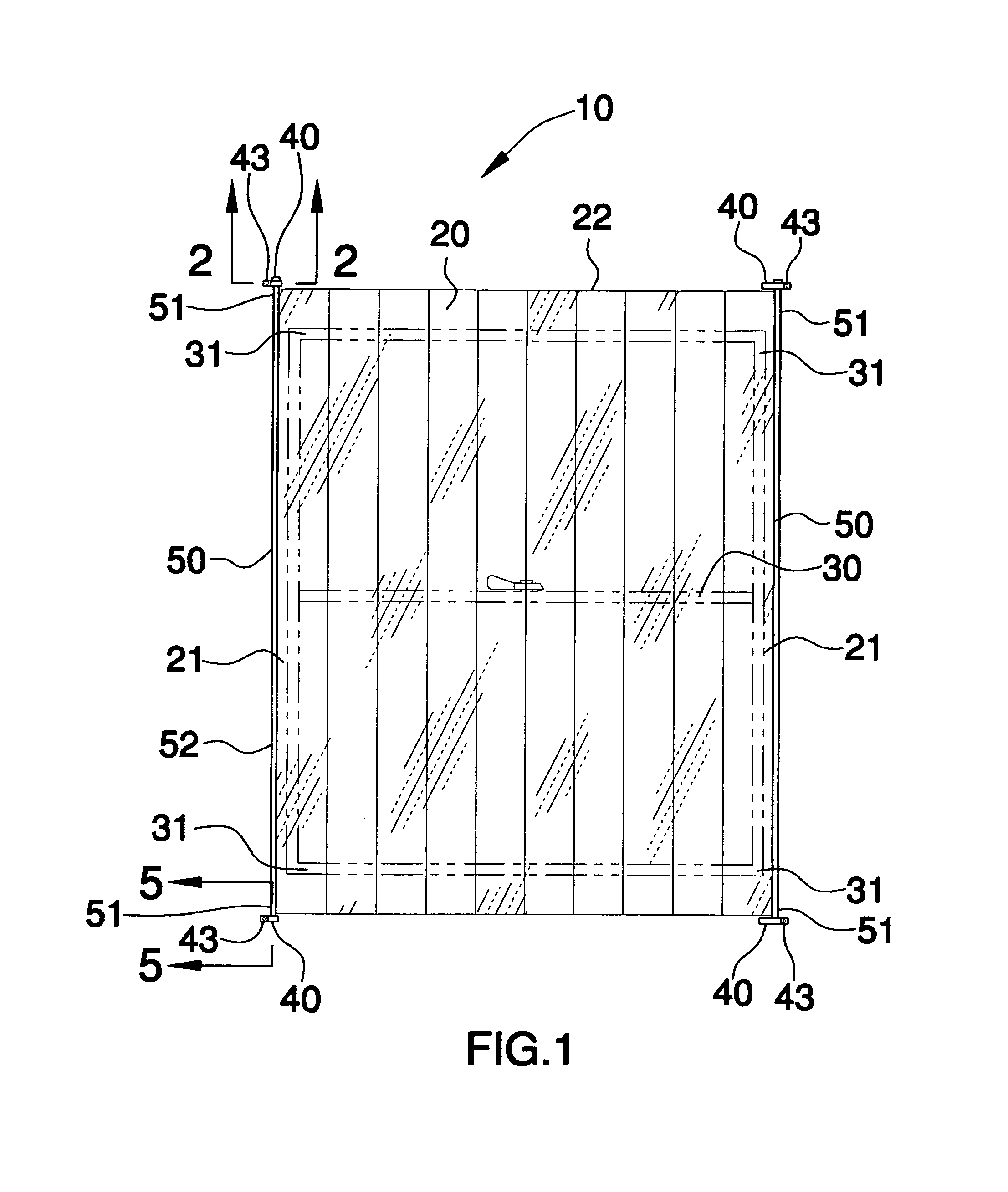 One-way viewing window covering