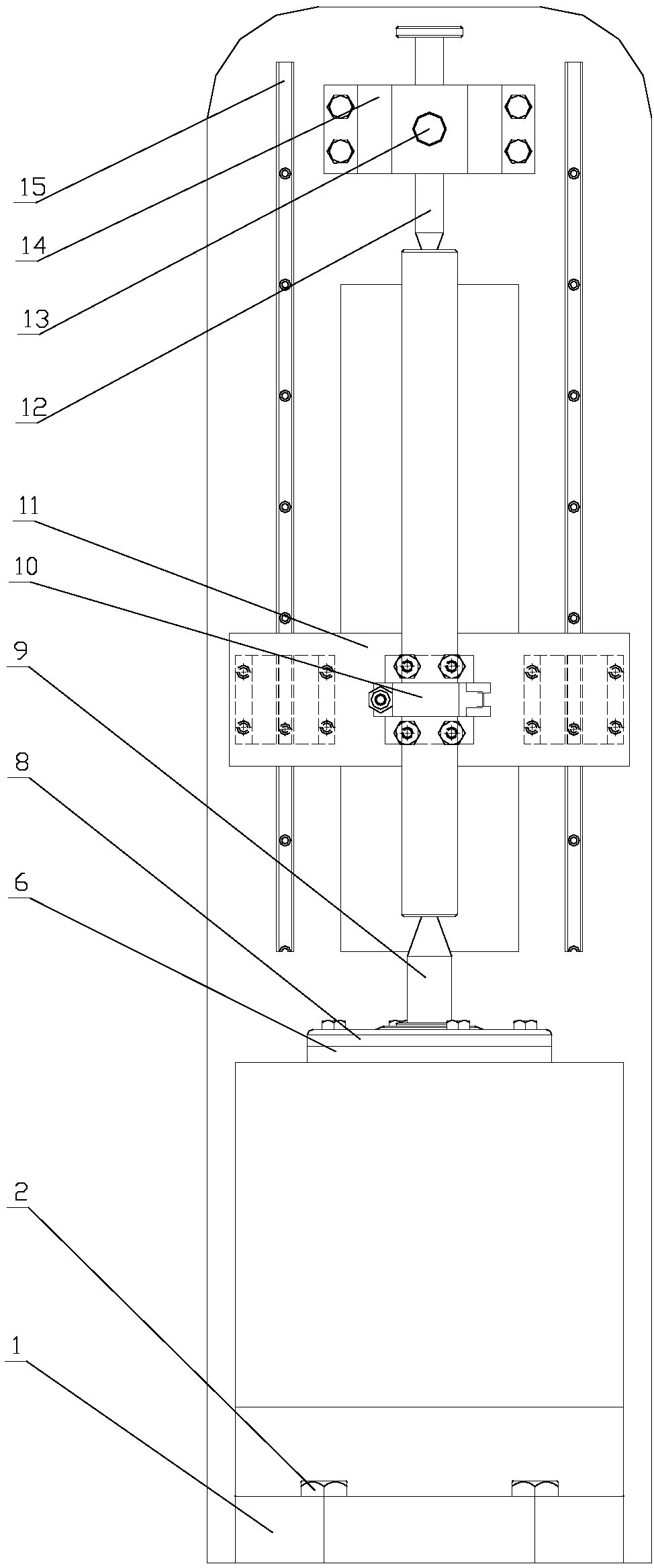 Rotary Shaft Double-head Central Hole Vertical Grinder