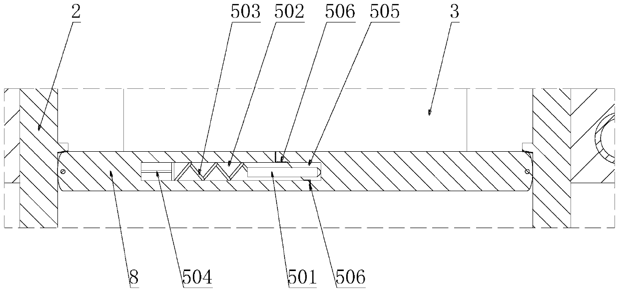 Explosion-proof falling-off structure of battery pack of electric automobile