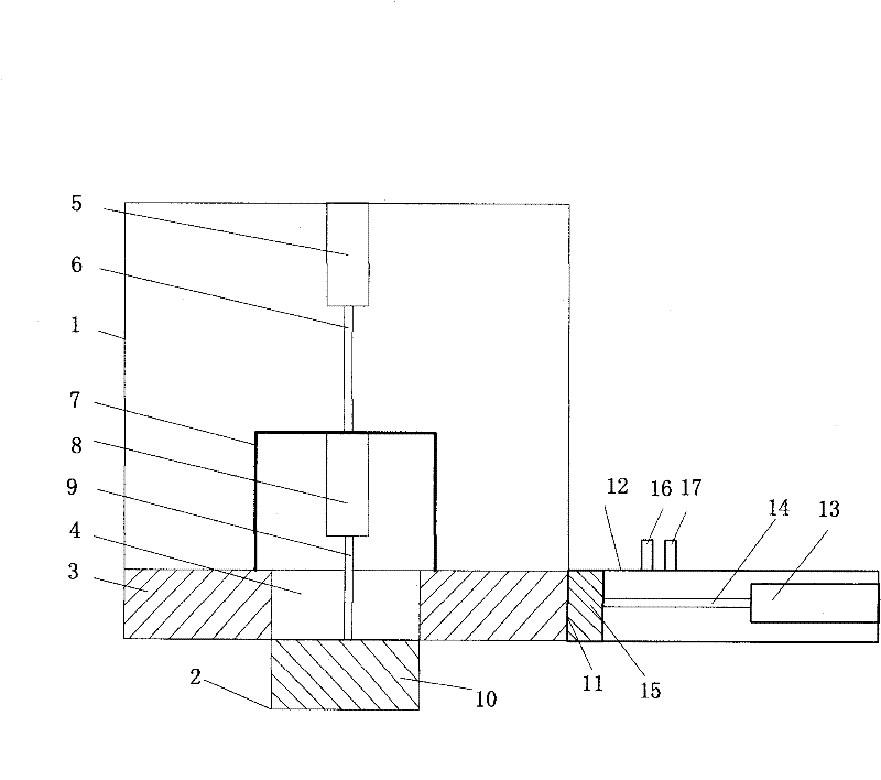 Pouring head of resin pouring machine