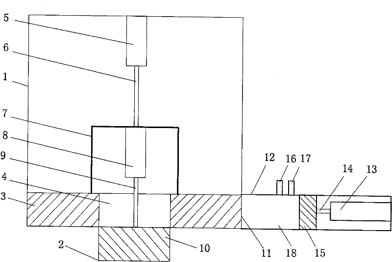 Pouring head of resin pouring machine