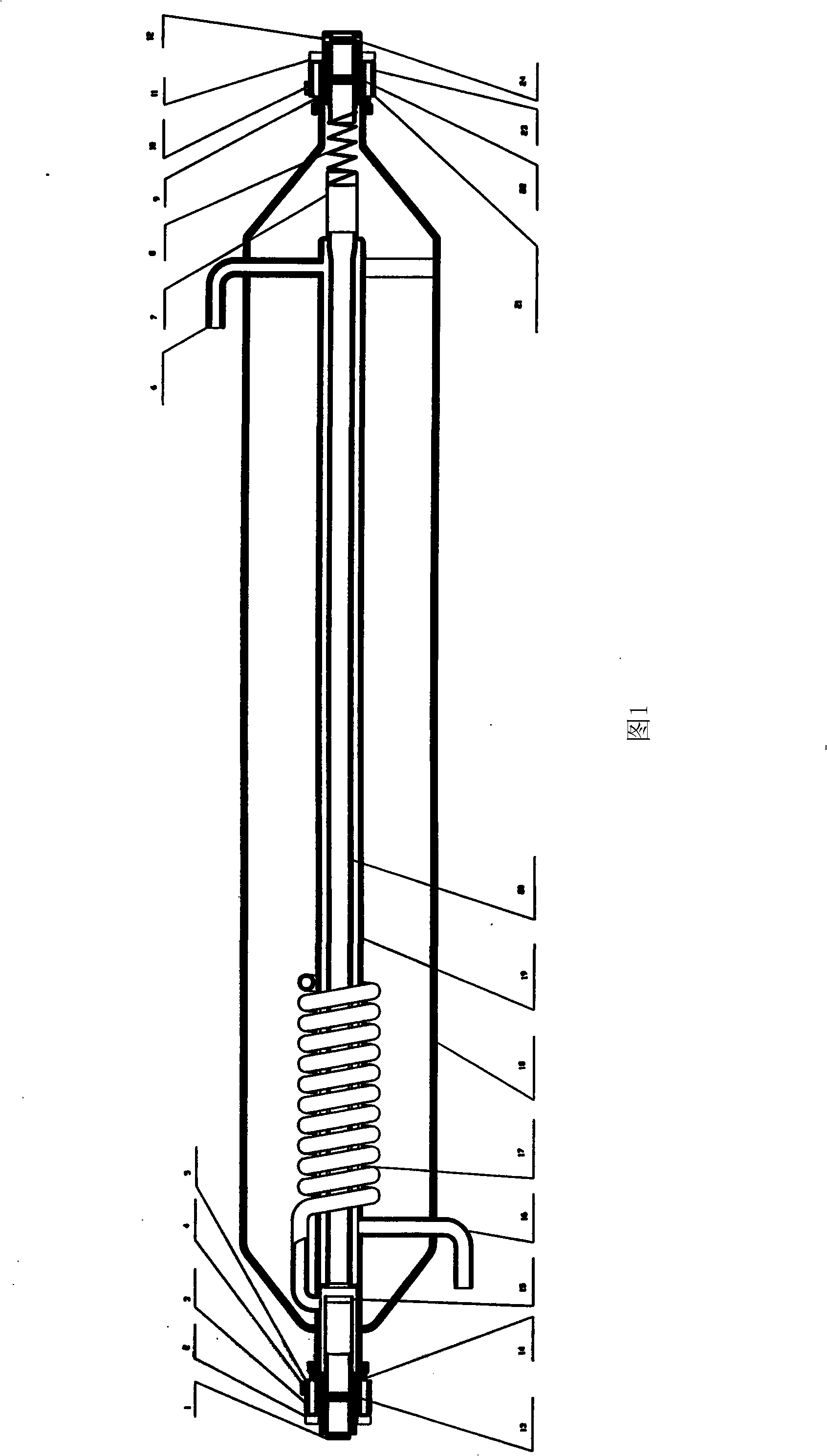 A CO2 laser with new structure