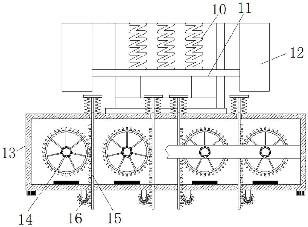 Effectively-fixed threaded pipe heating production device