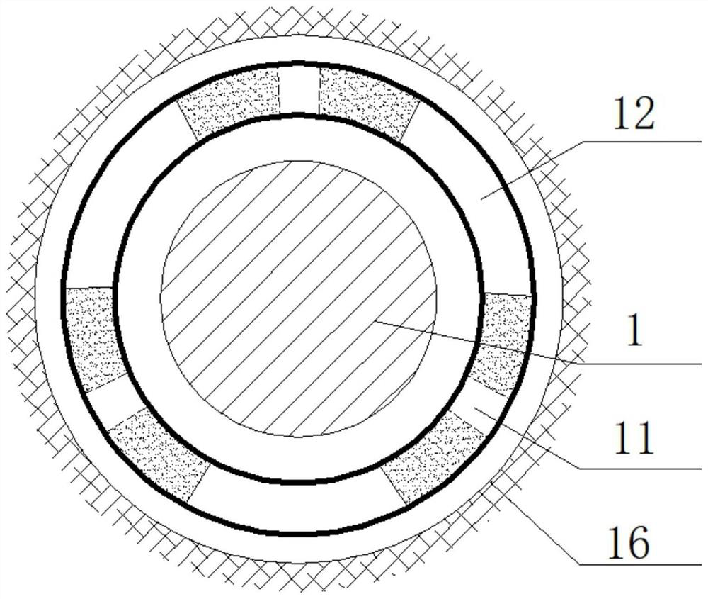 A degassable anchor injection device for ordinary anchor rods and its application method