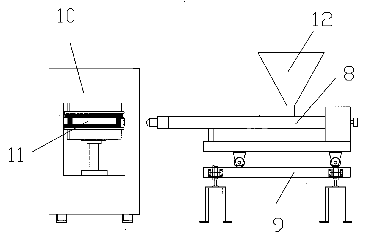 Production equipment and production technology of low-cost large plastic element