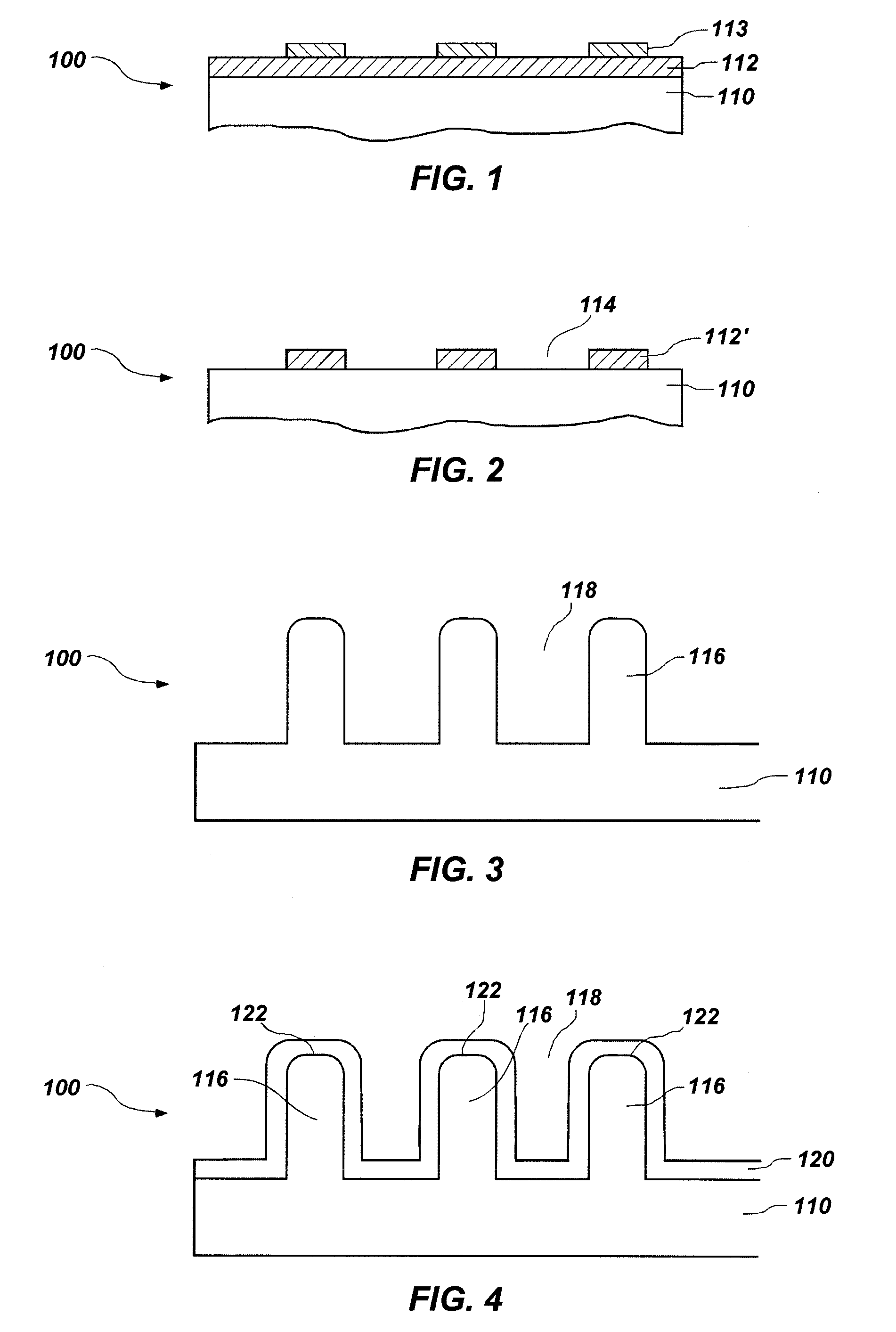 Methods of fabricating dual fin structures