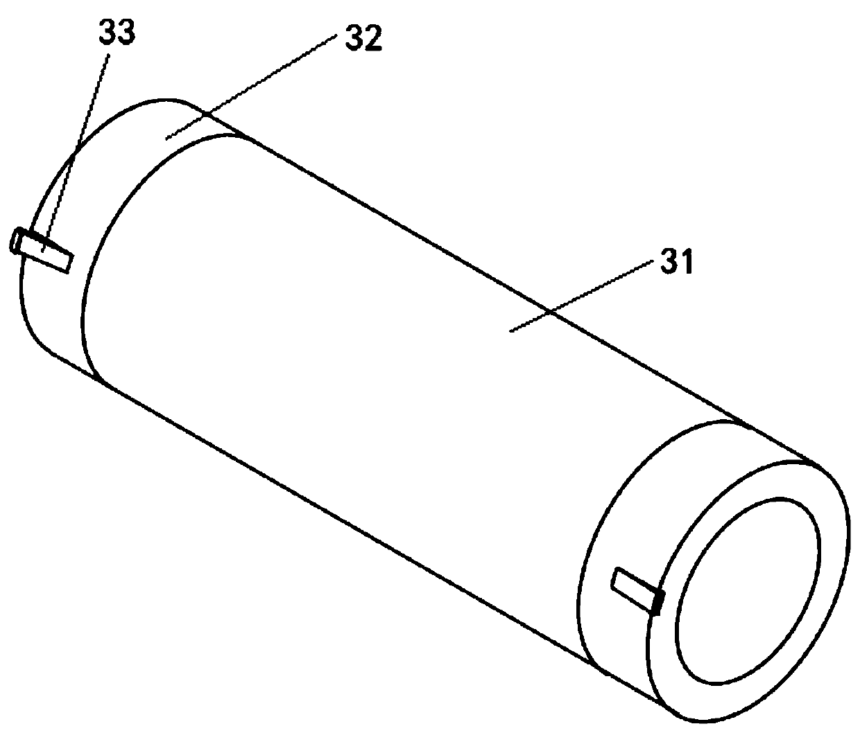 Fuse insulation protection sleeve and preparation method thereof