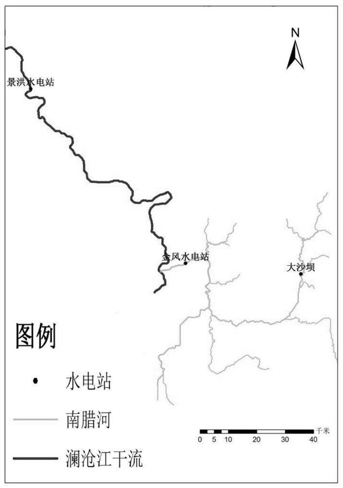 Branch dam dismantling habitat replacement and restoration method in main and branch hydropower development basin