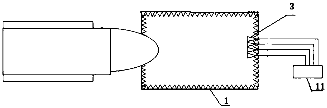 Active radar seeker general assembly testing device