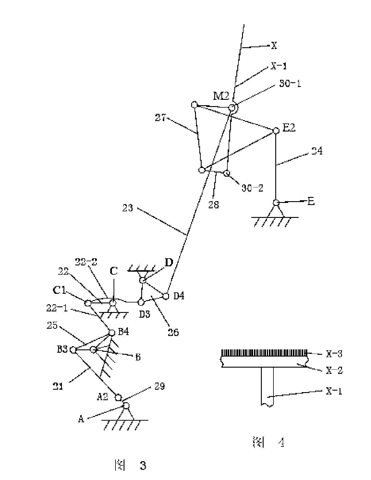 Groove pin structure of warp knitting machine