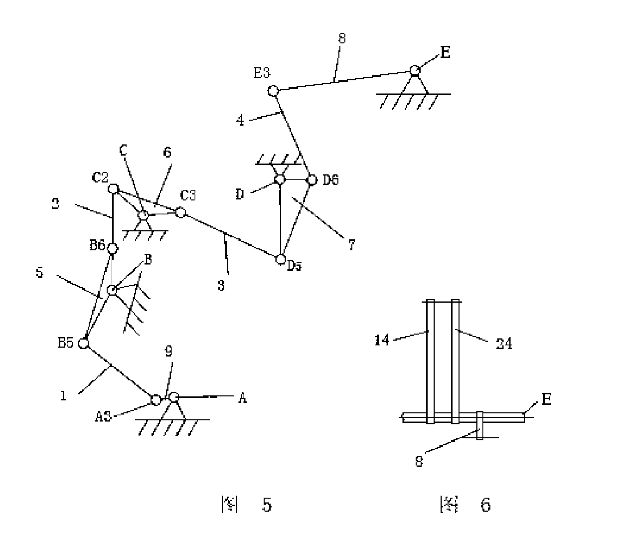 Groove pin structure of warp knitting machine