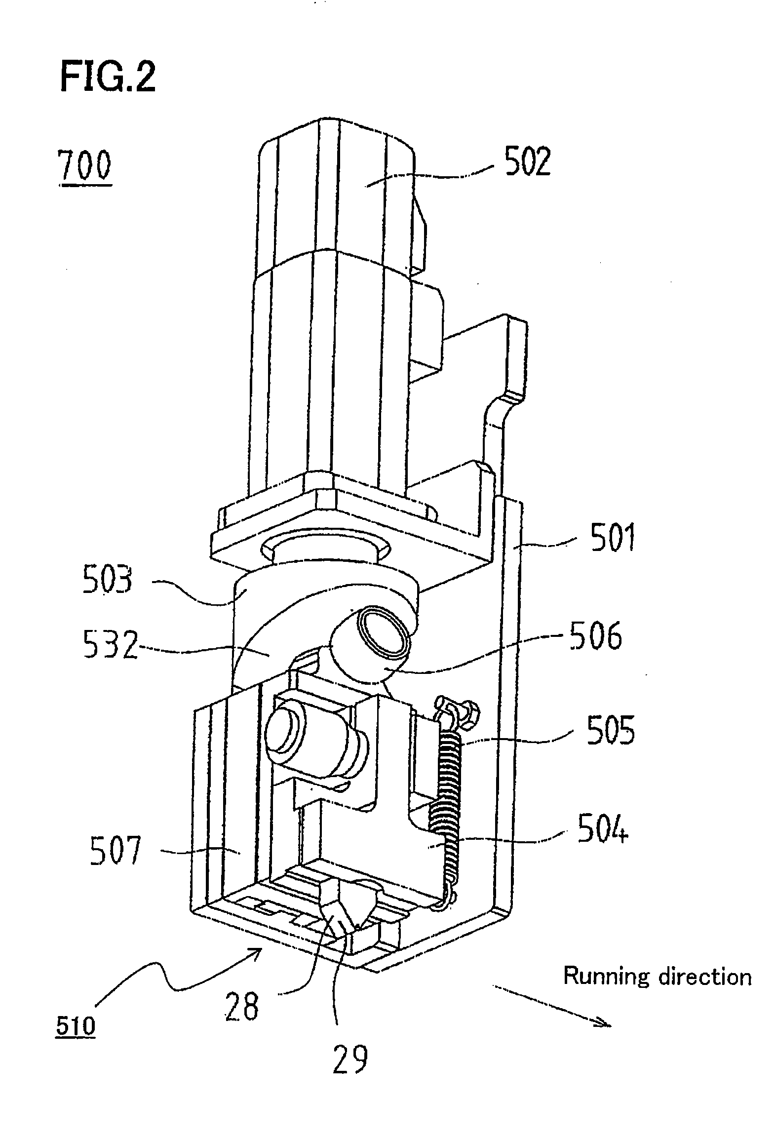 Scribe head and scribe device