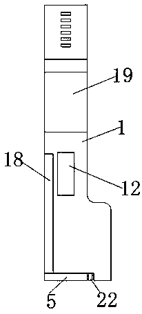 Rapid sticking device for medical bottle sticker