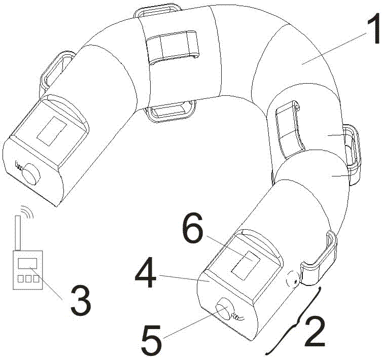 Intelligent life buoy robot