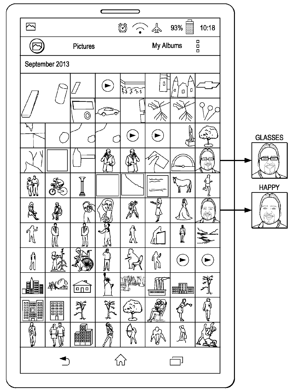 System and Methods of Generating User Facial Expression Library for Messaging and Social Networking Applications