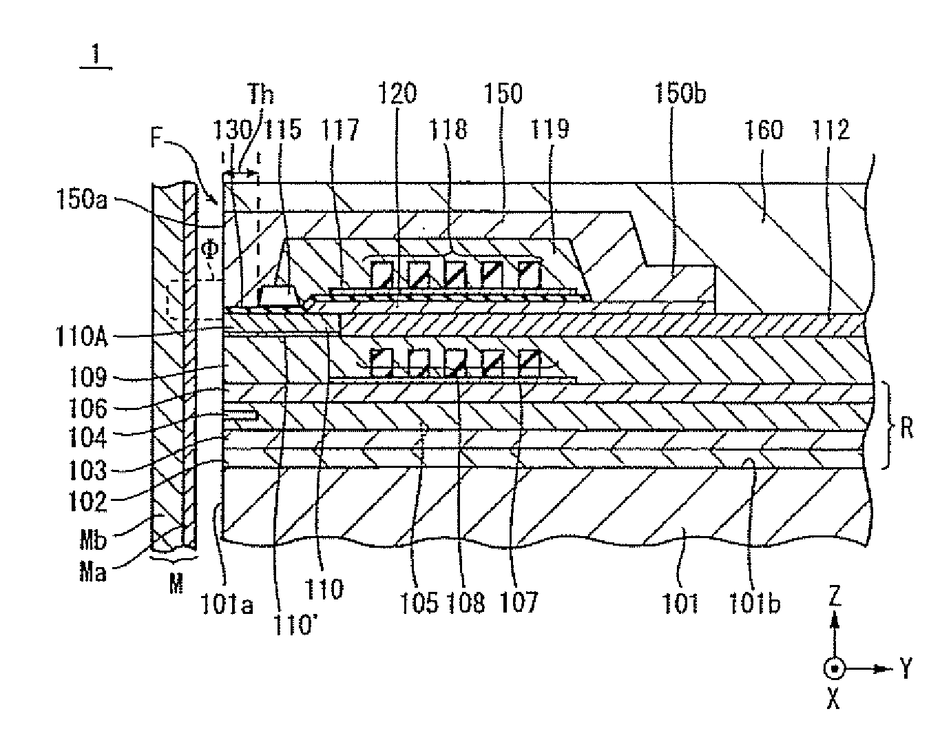 Perpendicular magnetic recording head