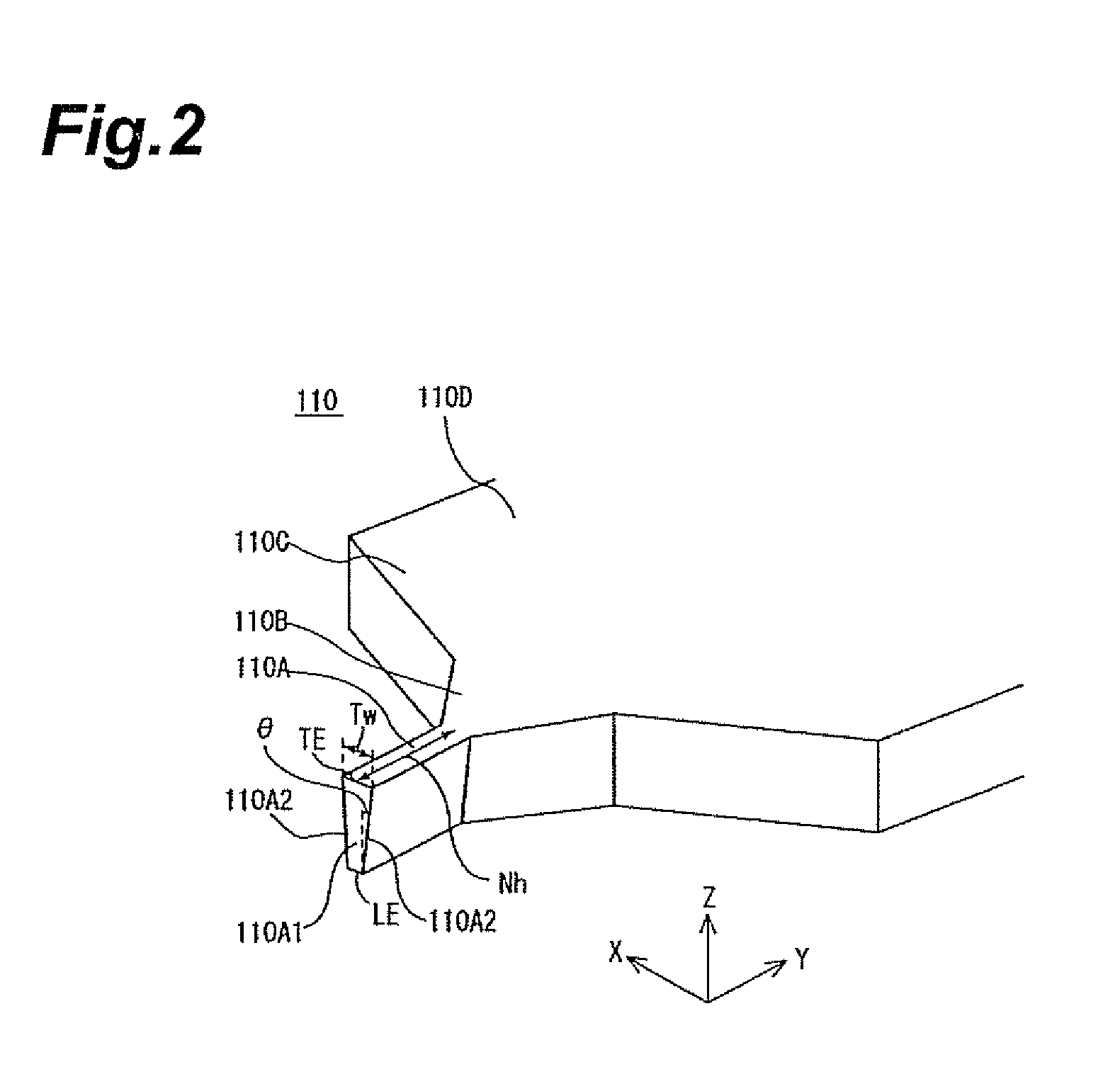 Perpendicular magnetic recording head