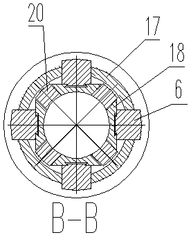 A hanger feeding tool with linked hands