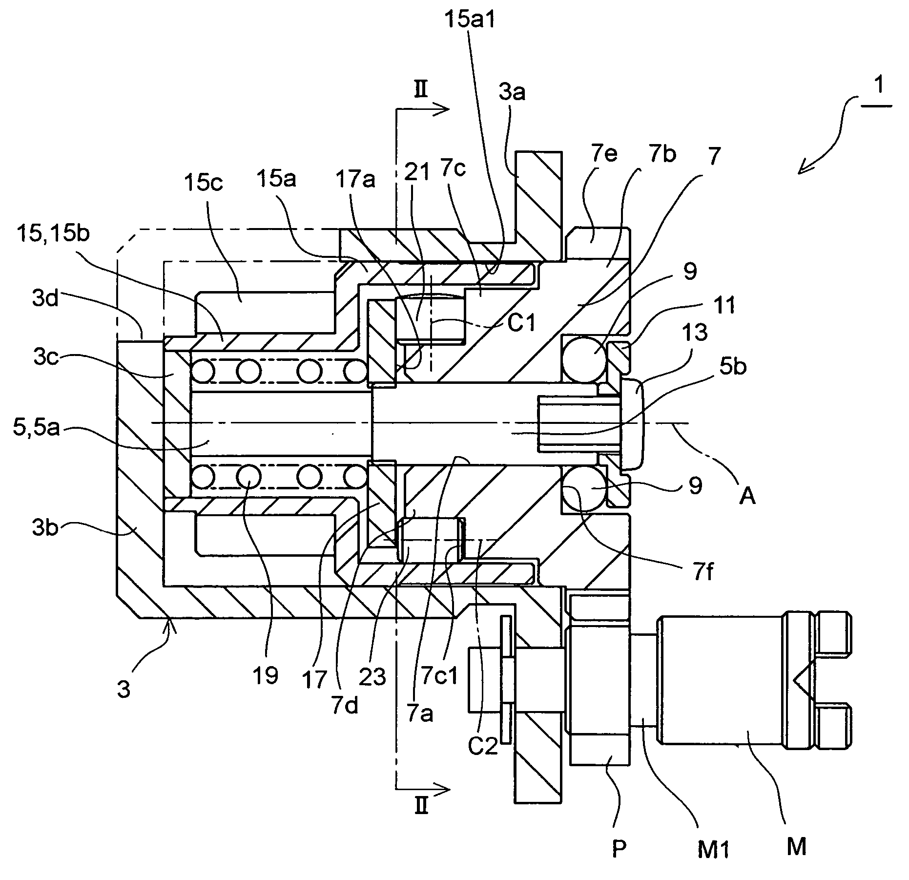 Rotational transfer mechanism