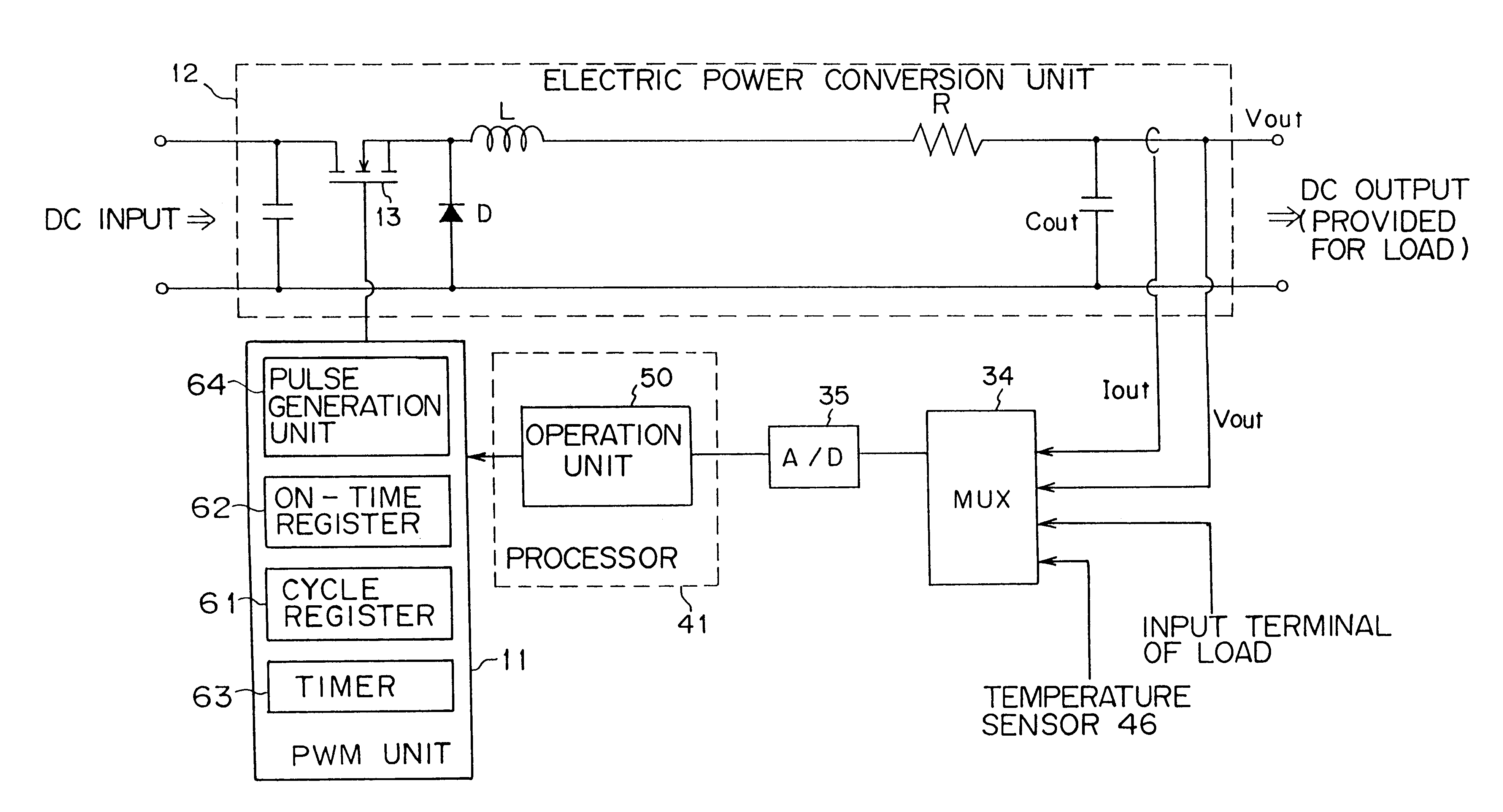 Power supply apparatus having a reference voltage register and method of controlling