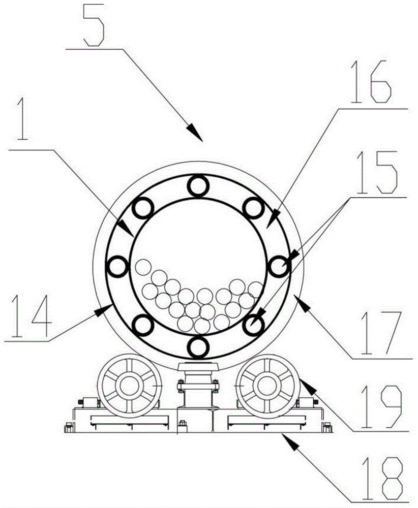 A method for rapid reduction and separation of granular iron at low temperature