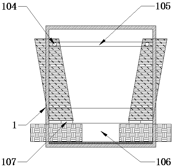 Classification garbage can