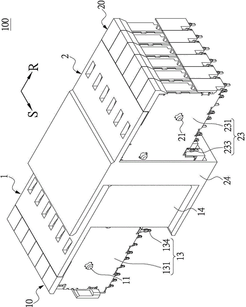 Communication connection device and lead frame group thereof