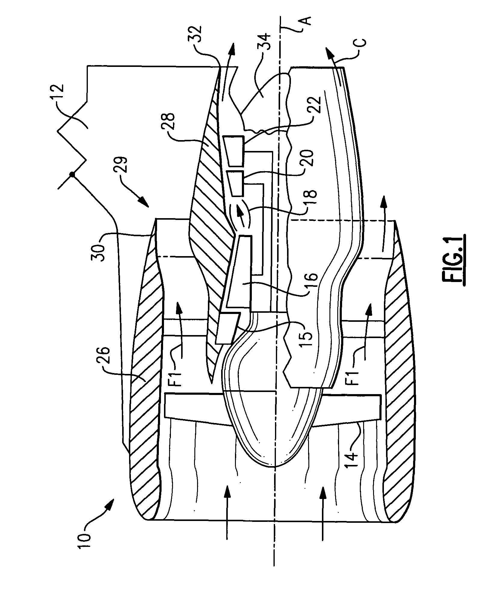 Gas turbine engine having slim-line nacelle