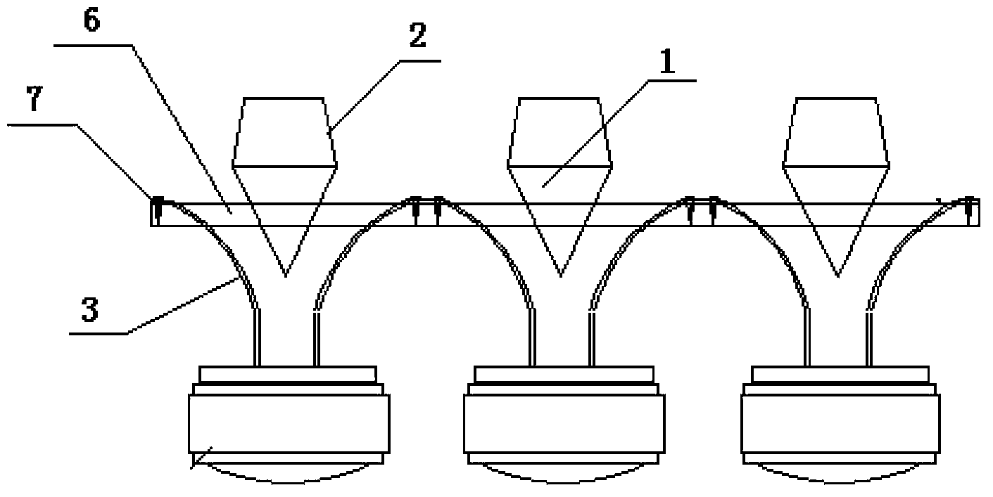 High-frequency sound wave focuser