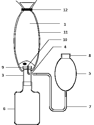 Device and method for extracting eggs from mouth hatching fish