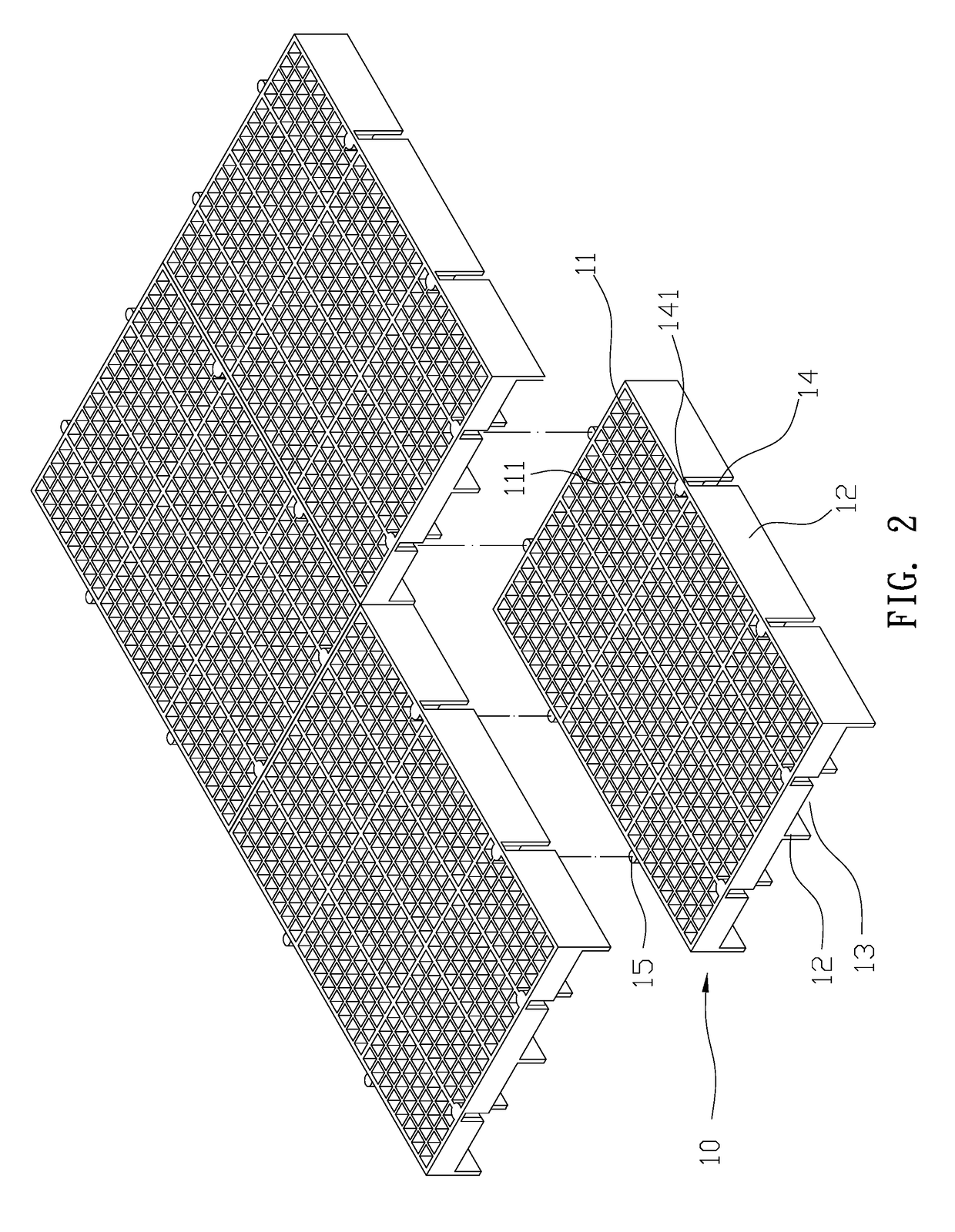 Elevated board structure for raising poultry and livestock