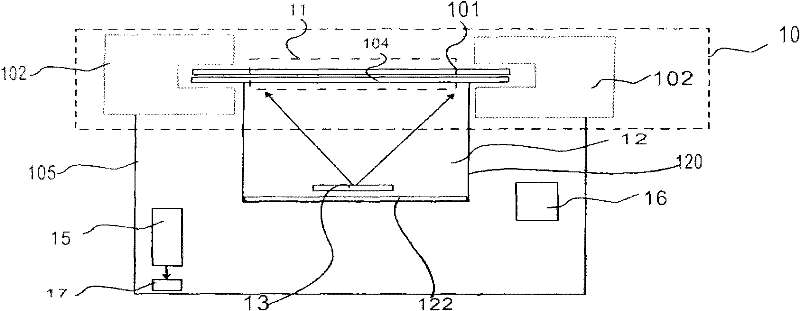 Human-computer interaction touch table for screen input of surface computer