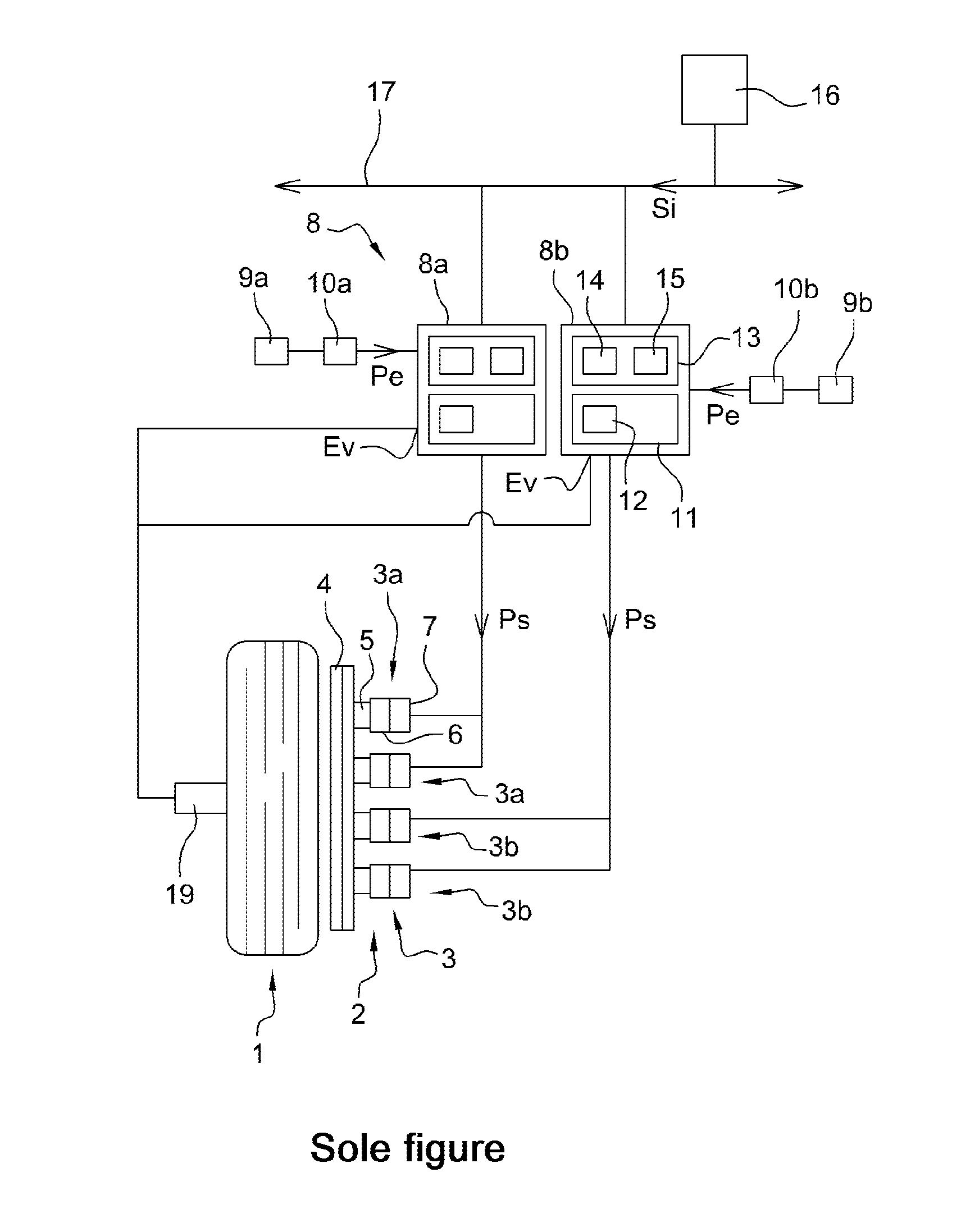 Electromechanical braking system architecture