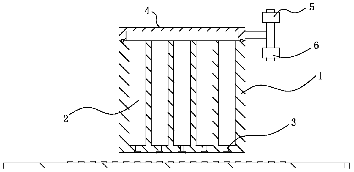 Production method suitable for pickup head for microchip mass transfer