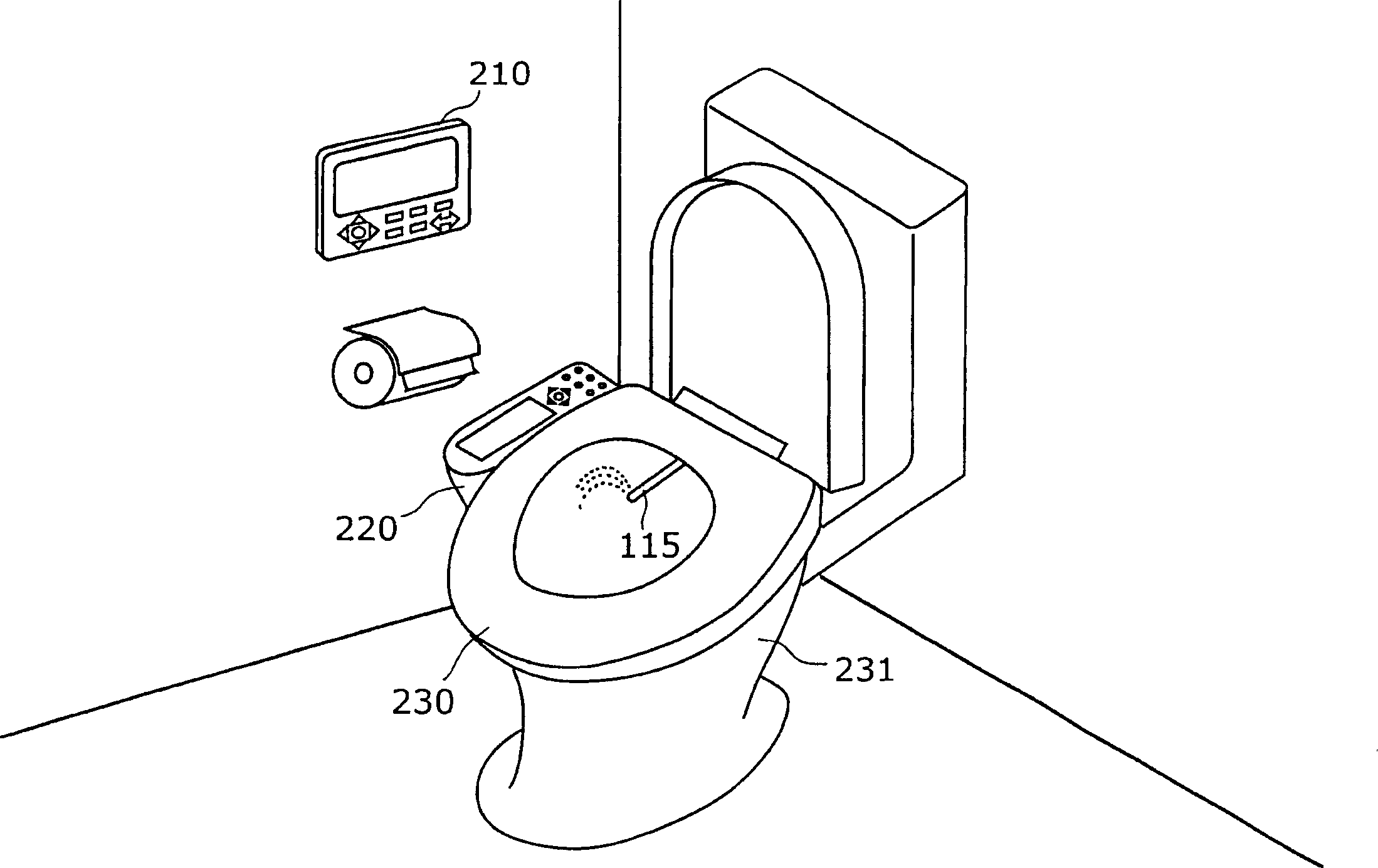 Menstrual cycle monitoring apparatus, toilet apparatus, and menstrual cycle monitoring method