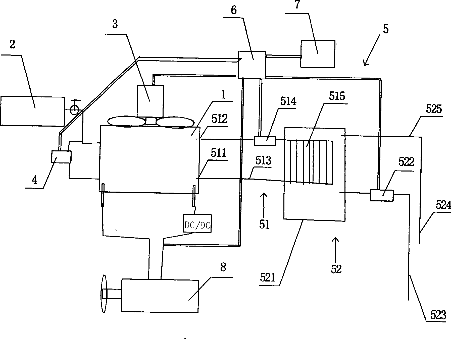 Fuel cell system operating at low temperature