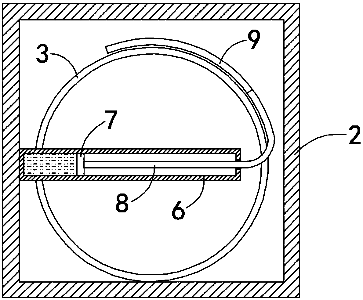 Light-condensing-type self-cleaning road reflecting mirror