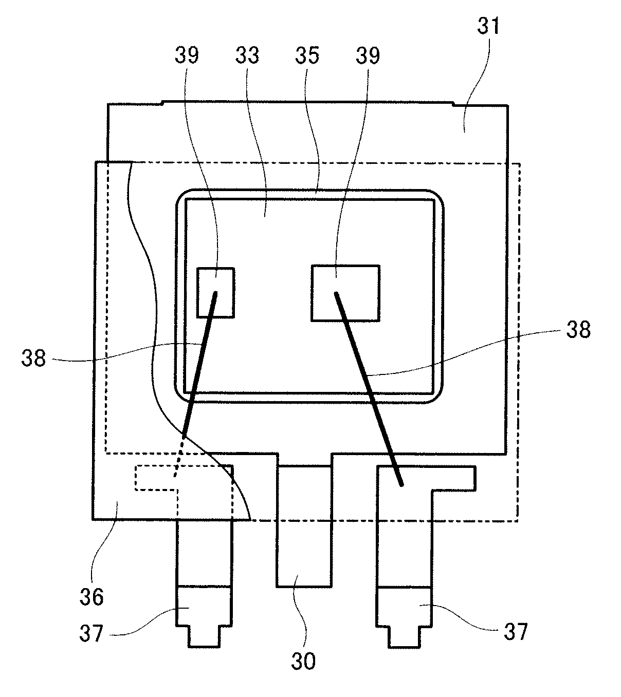 Semiconductor device and die bonding material