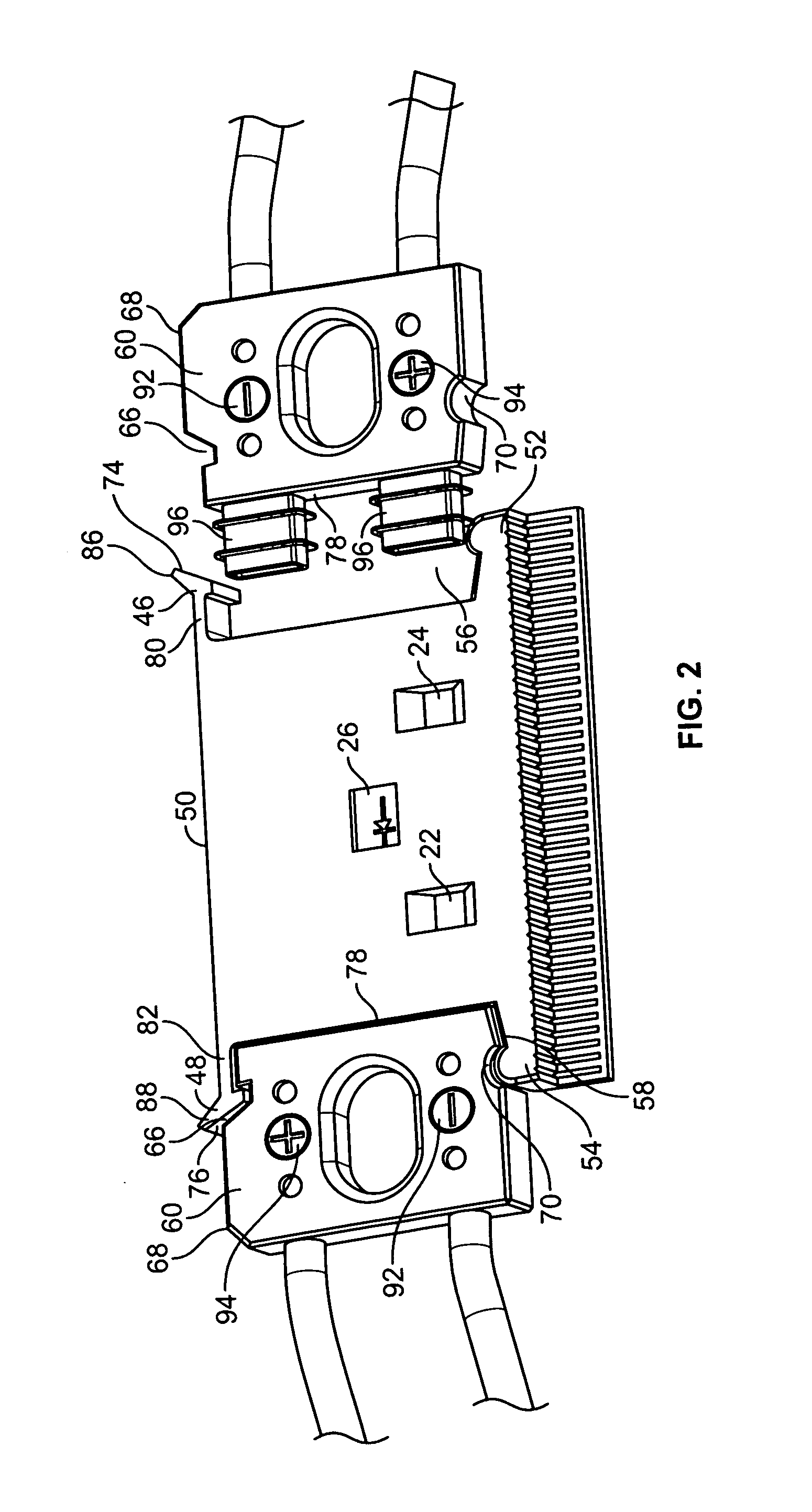 Connector system for solar cell roofing tiles