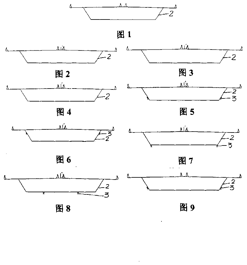 Maintenance track structure for buffeting control of box main girder cable-stayed bridge