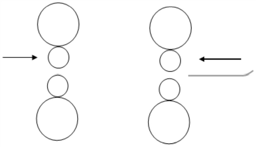 A method for controlling buckle head in thick plate rolling