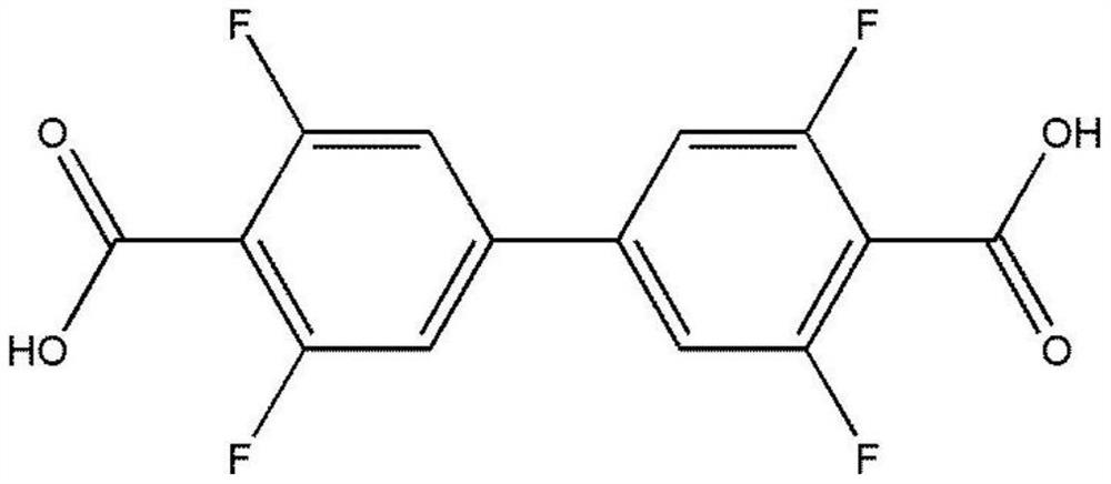 Terbium coordination polymer for separating propyne/propylene mixed gas and preparation method thereof