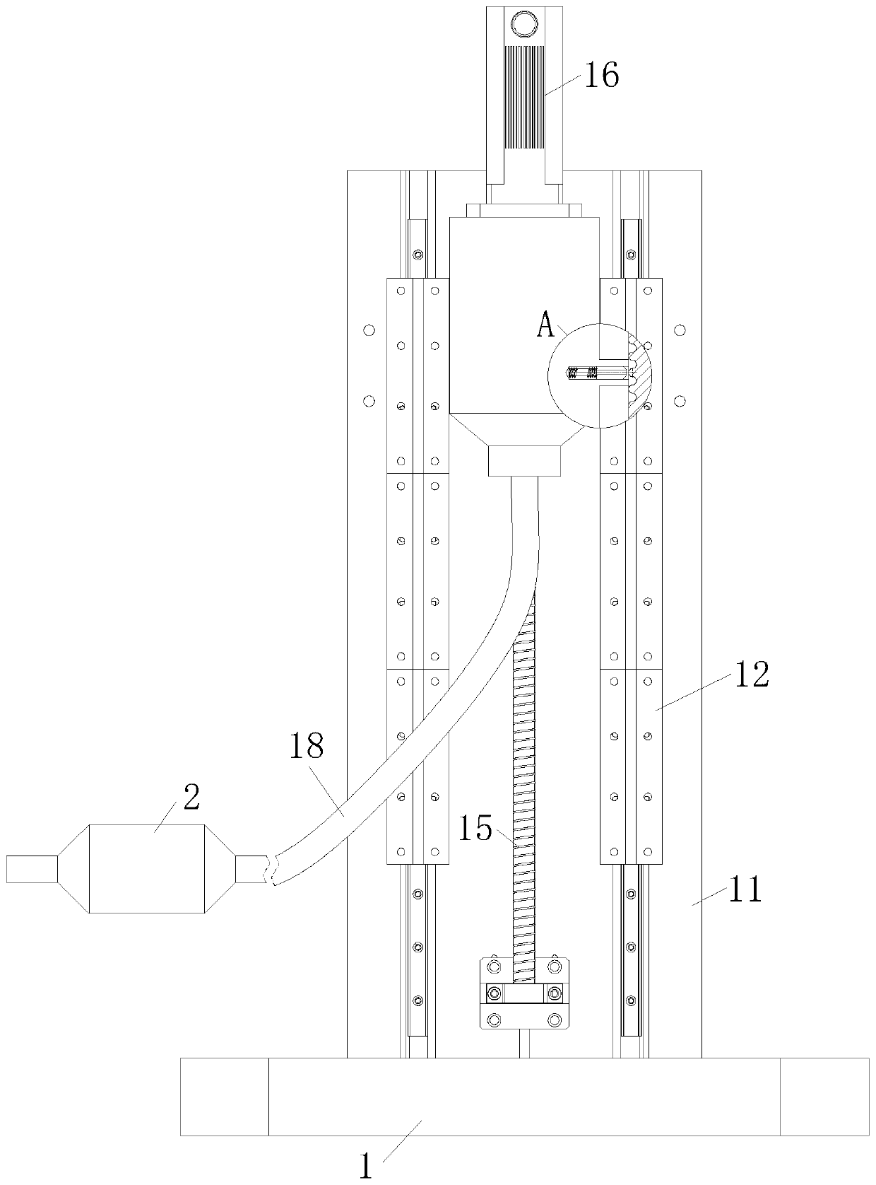 Ventricular drainage device