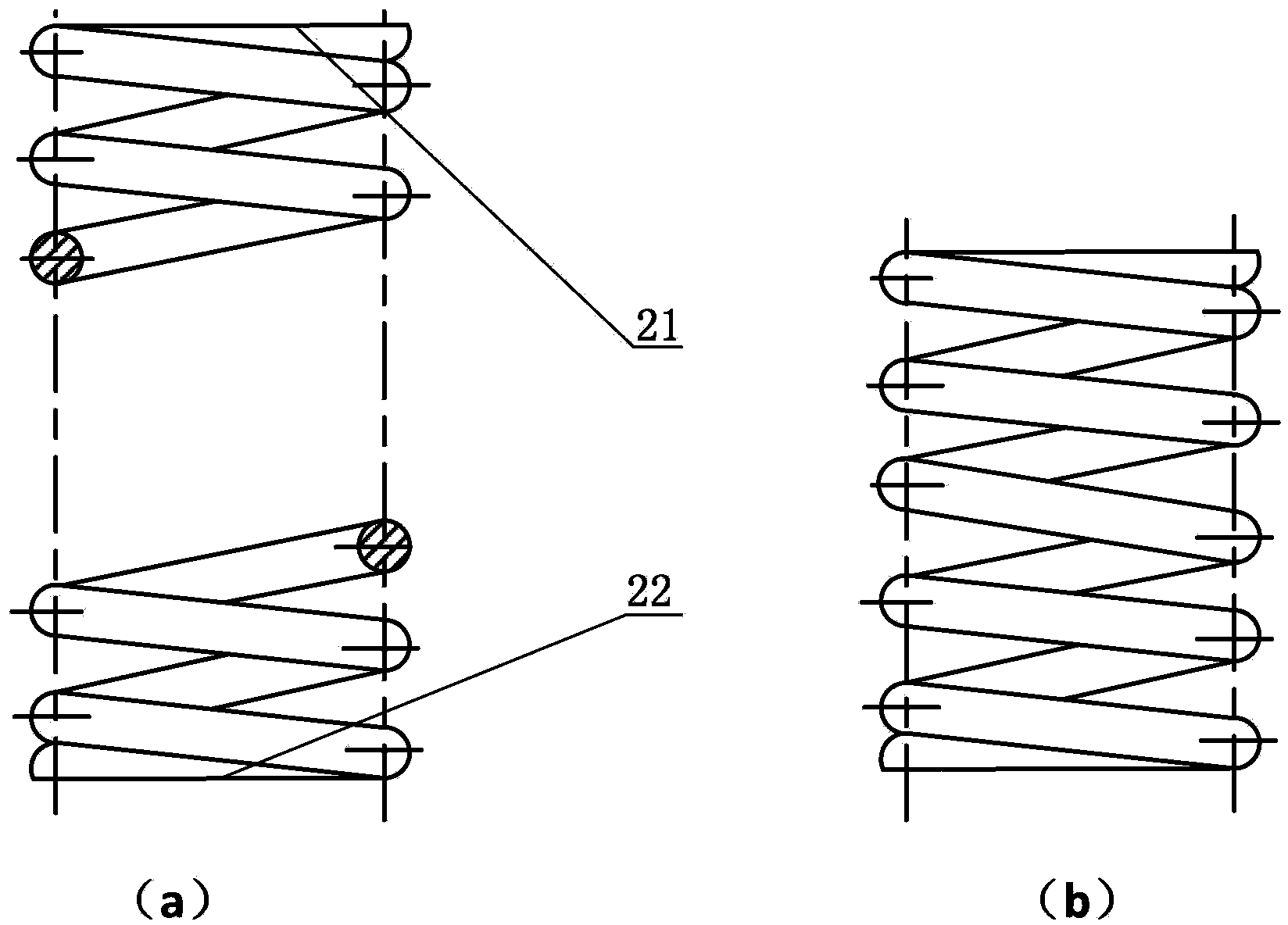 Neck type controllable unlocking device