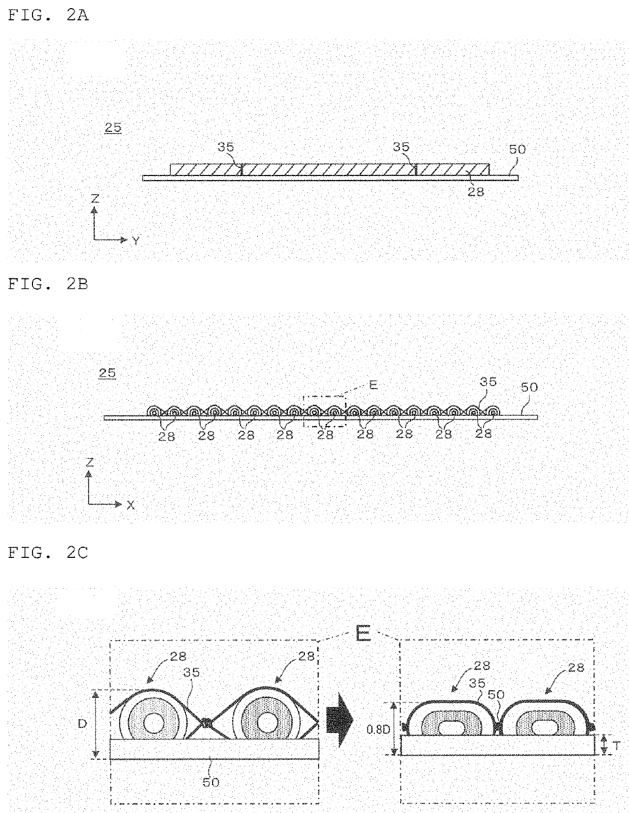 Heat dissipating structure and battery provided with the same